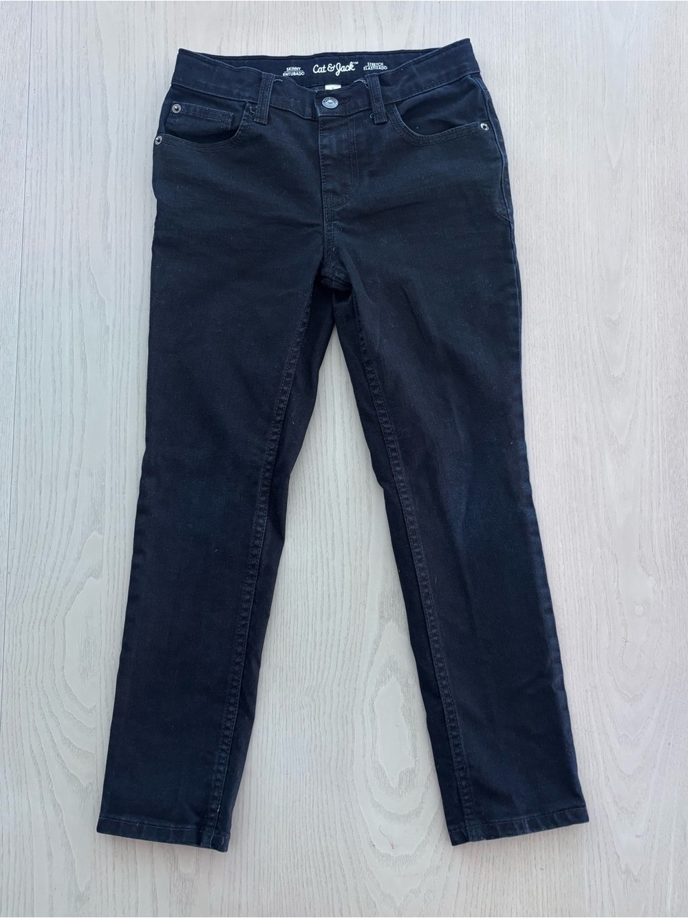 Cat & Jack Size 8 Black Slim Jeans